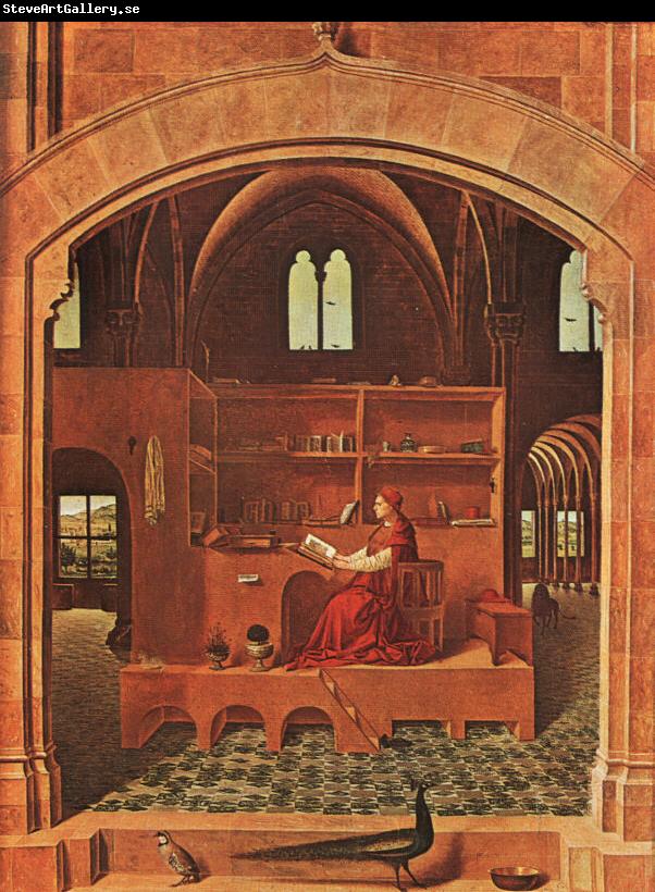 Antonello da Messina St.Jerome in his Study
